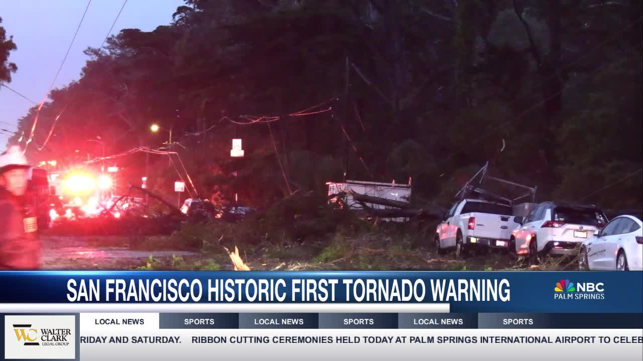 San Francisco Faces First Tornado Warning