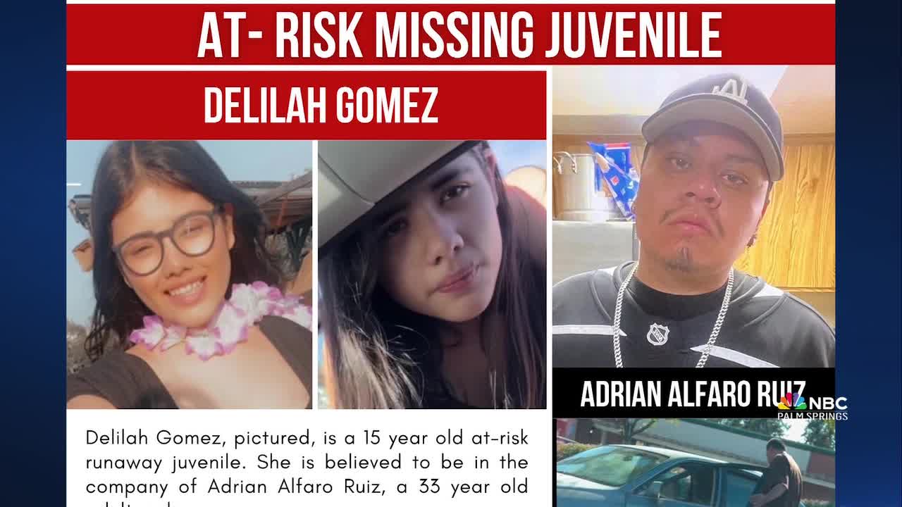 Riverside County Officials Seek Public's Help to Locate Missing Teen ...