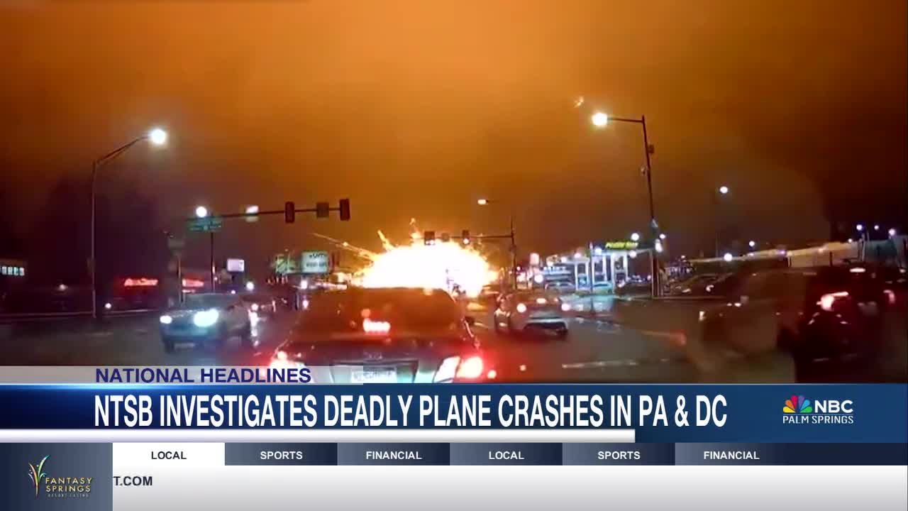 NTSB Investigates Two Deadly Plane Crashes