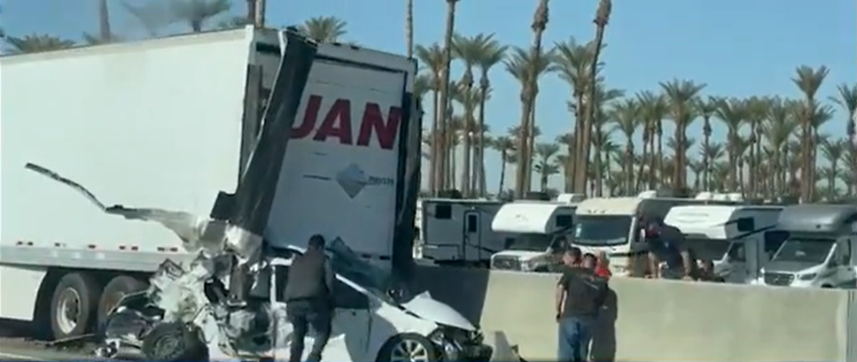 Two Dead in Fatal I-10 Freeway Crash Identified