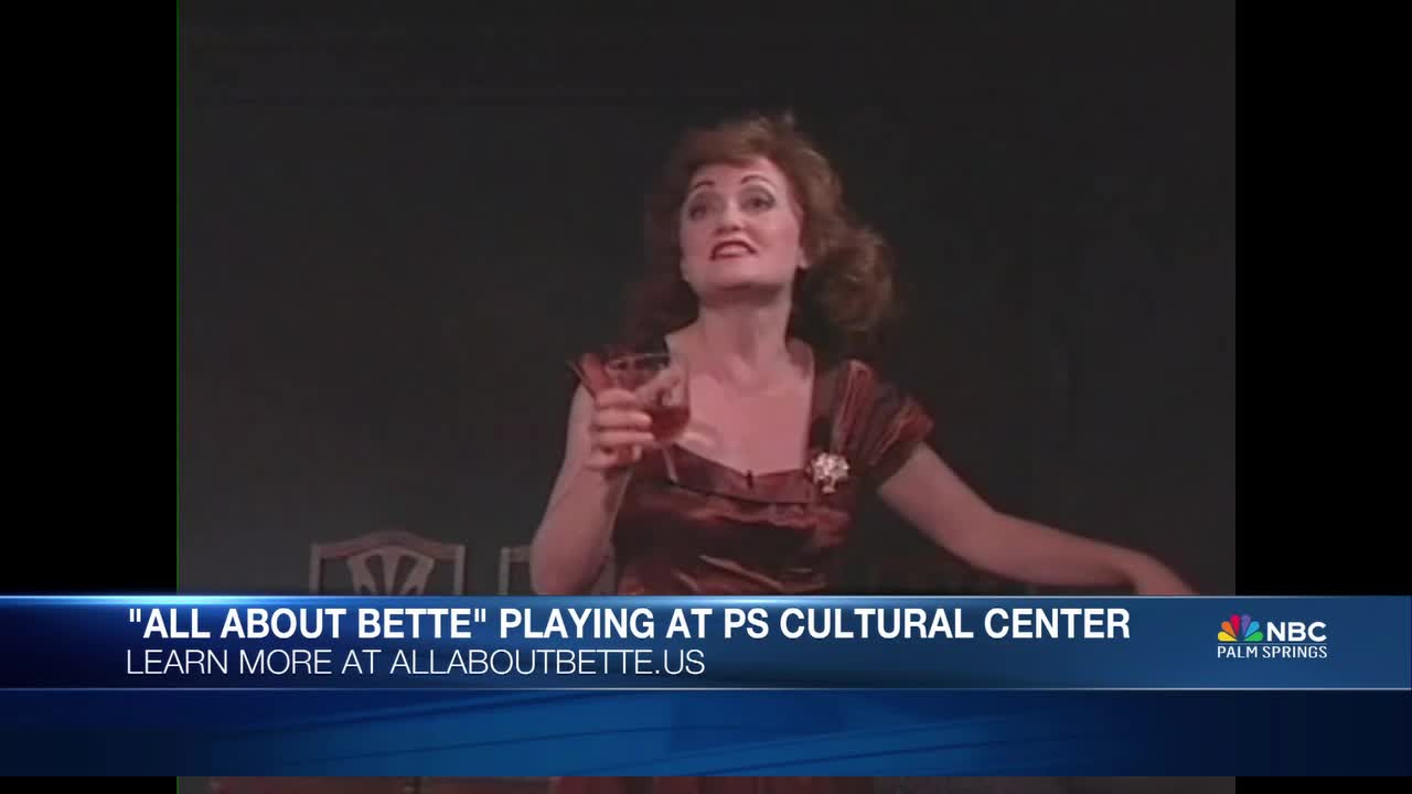 Bette Davis Comes to Life In One Woman Show in Palm Springs