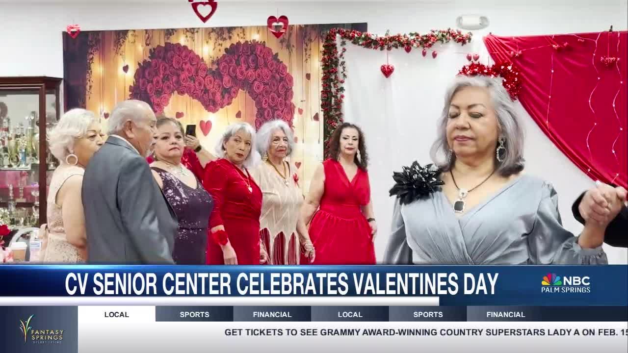 Coachella Valley Senior Center Hosts Heartwarming Valentine's Day Fashion  Show