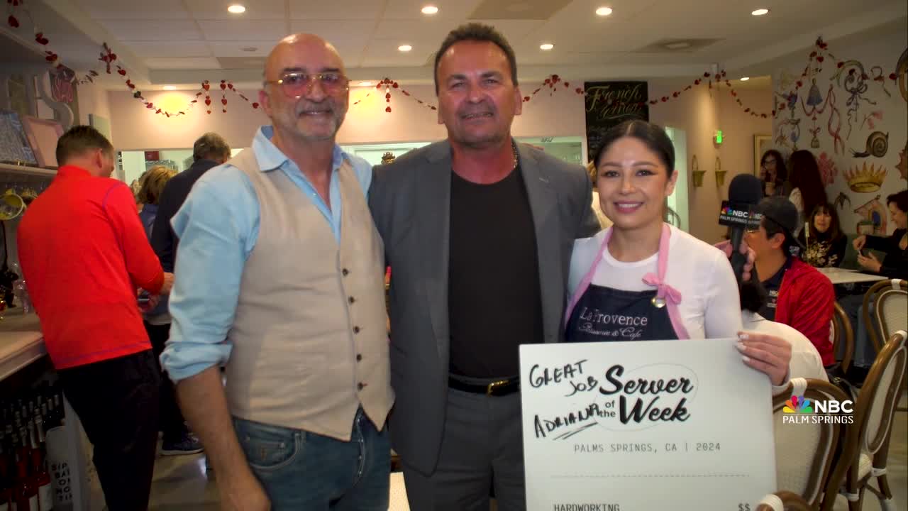 Palm Desert Server Surprised with $1,000 Tip at French Rotisserie Café