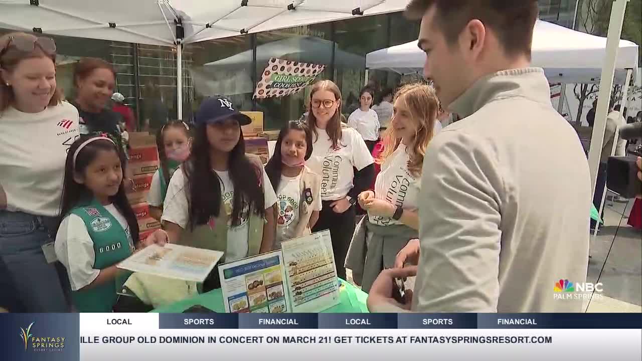 Girl Scout Cookie Season In Full Swing