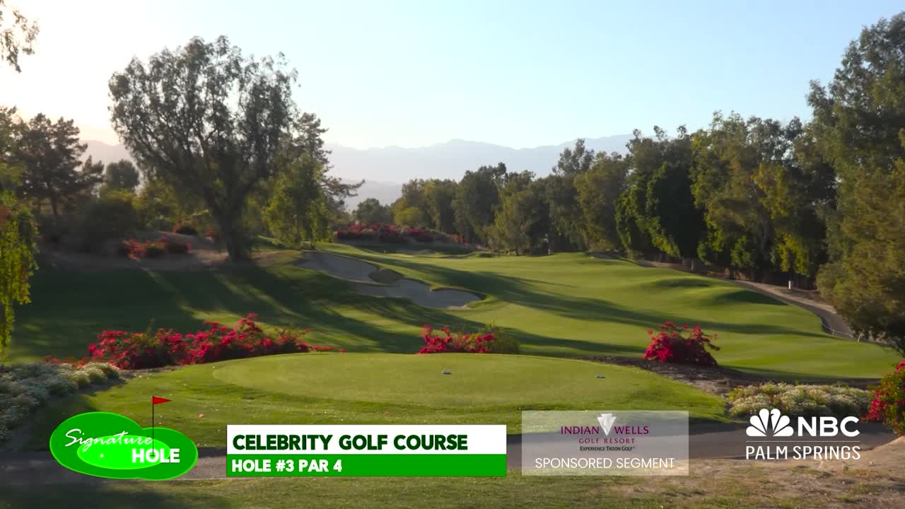 Signature Hole: Taking on the Tricky Par-4 3rd at Indian Wells Golf Resort