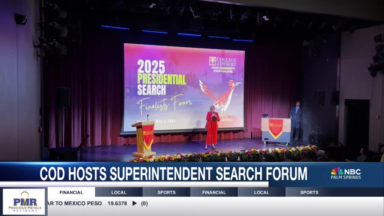COD Hosts Superintendent Town Hall