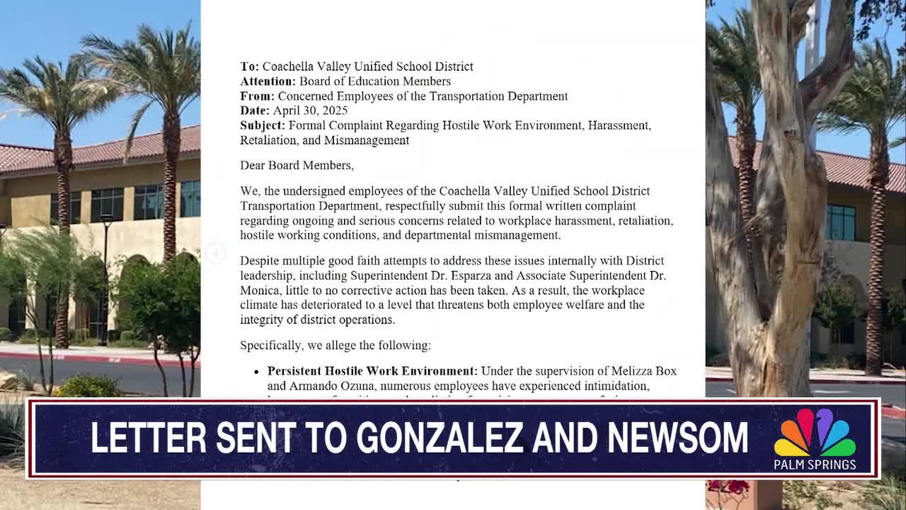 CVUSD Whistleblower Speaks Out Transportation Head Claims Retaliation