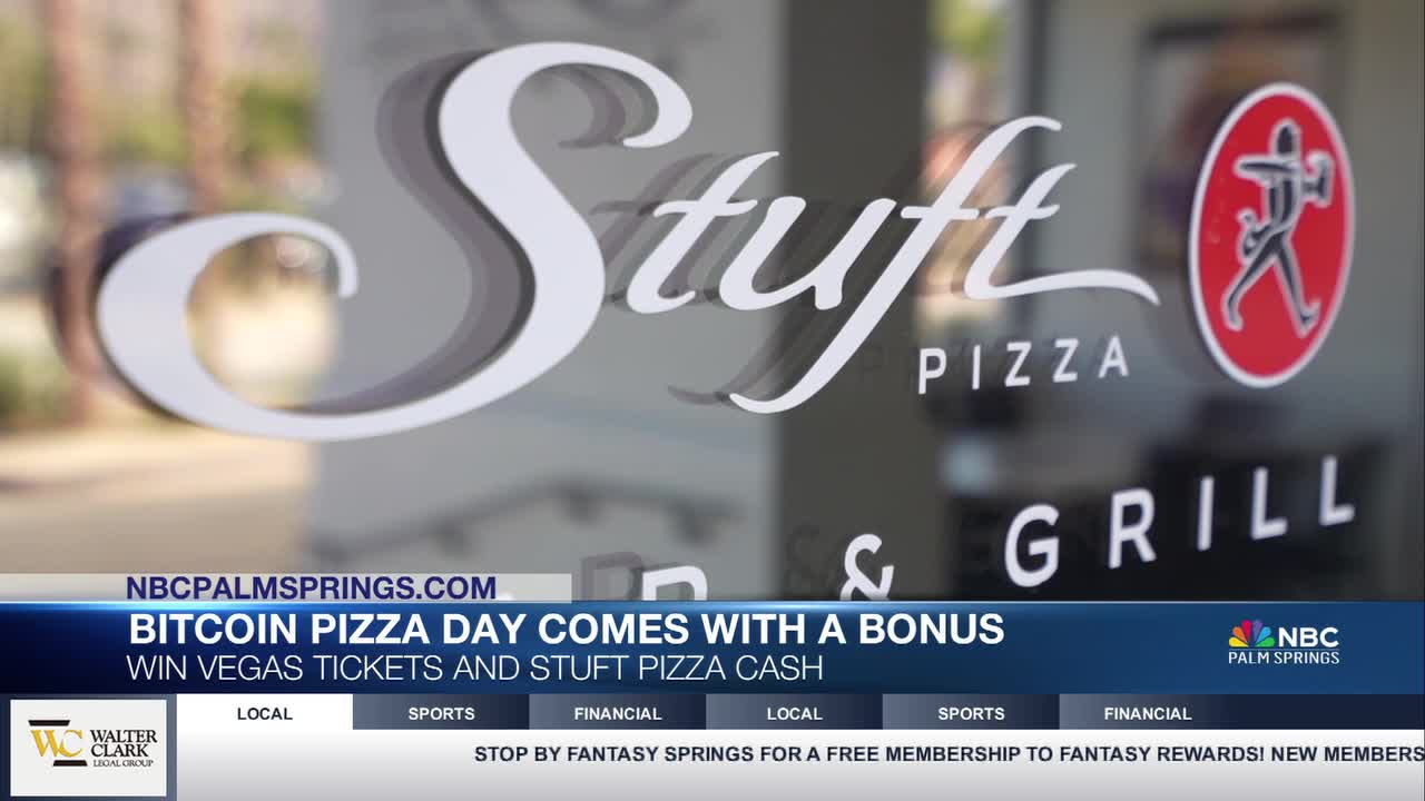 Celebrate Bitcoin Pizza Day at Stuft Pizza With Crypto Fitz and a Vegas  Giveaway