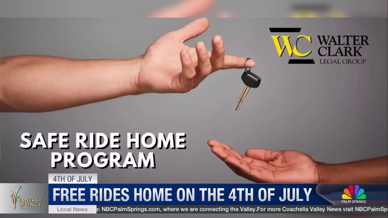 Law Firm Launches Free Ride Program for Independence Day Safety