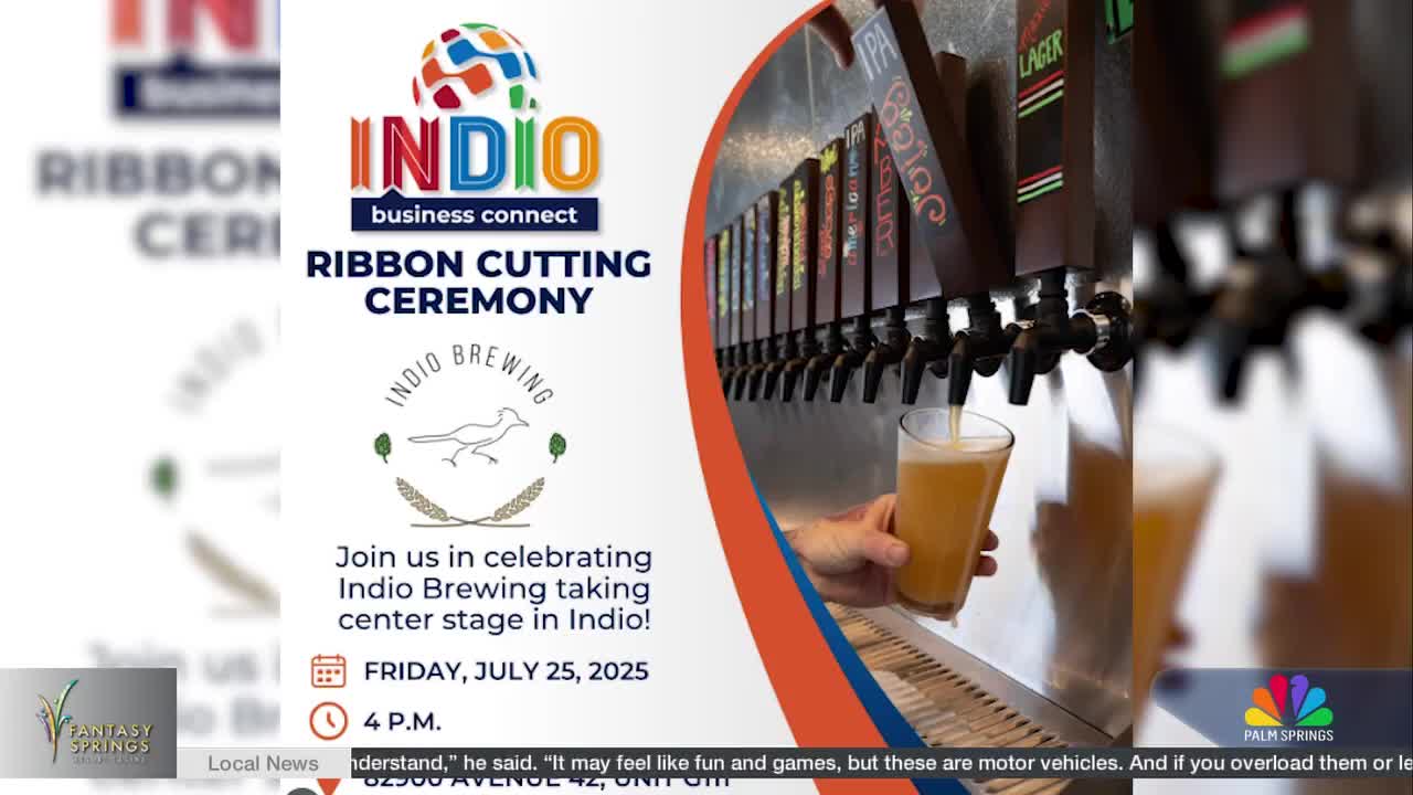 Indio Brewing Company Set for Official Ribbon Cutting on Avenue 42