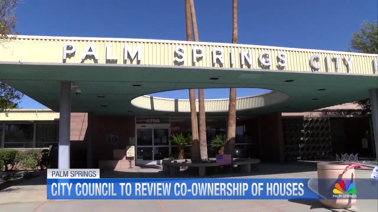 Palm Springs City Council to Finalize Co-Owned Housing Ordinance at Monday Meeting