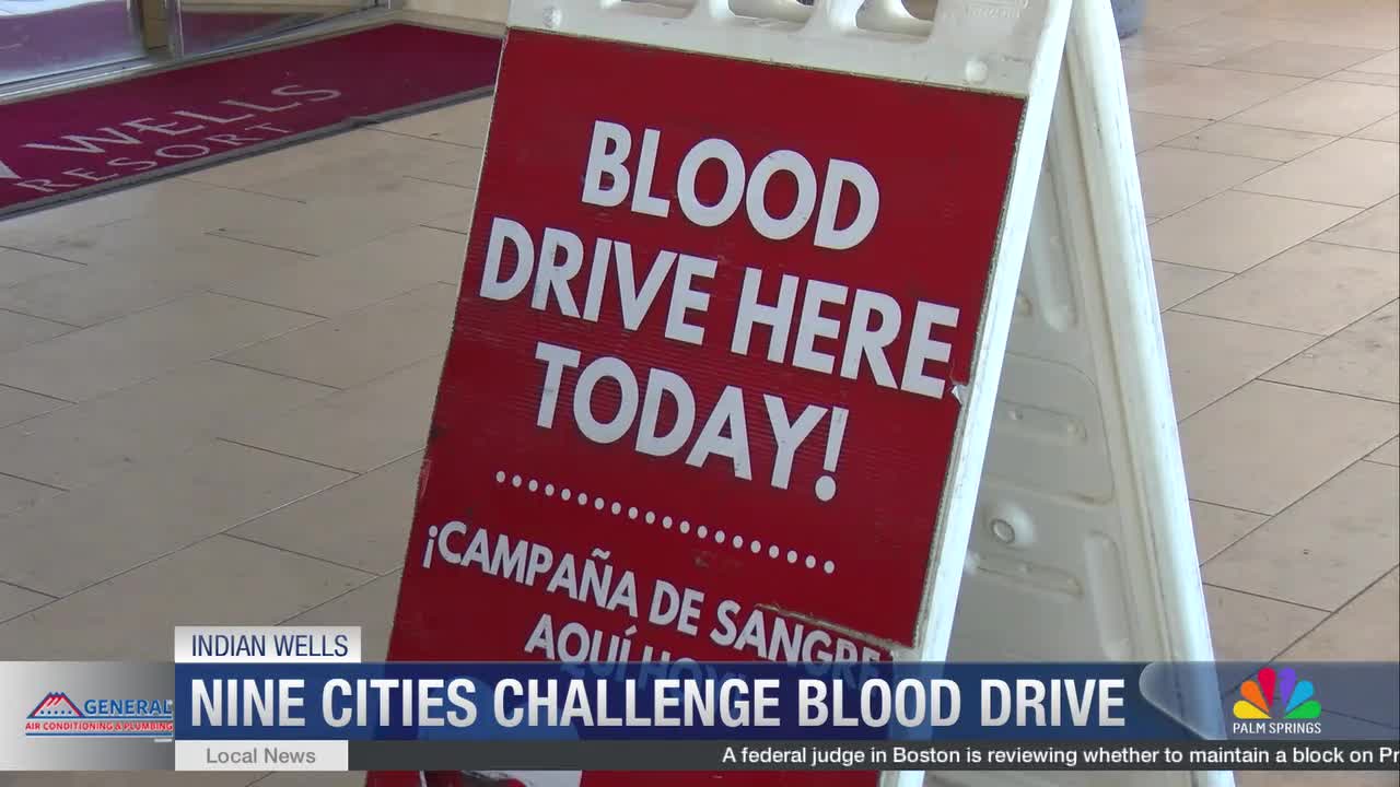 Indian Wells Hosts Critical Blood Drive Amid Summer Donation Shortage