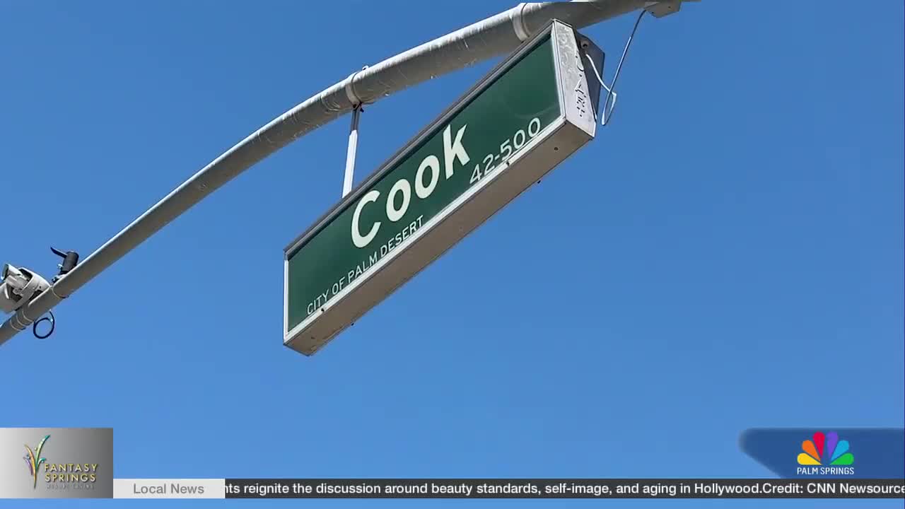 Cook Street Lane Reductions Begin in Palm Desert for Pipeline Installation