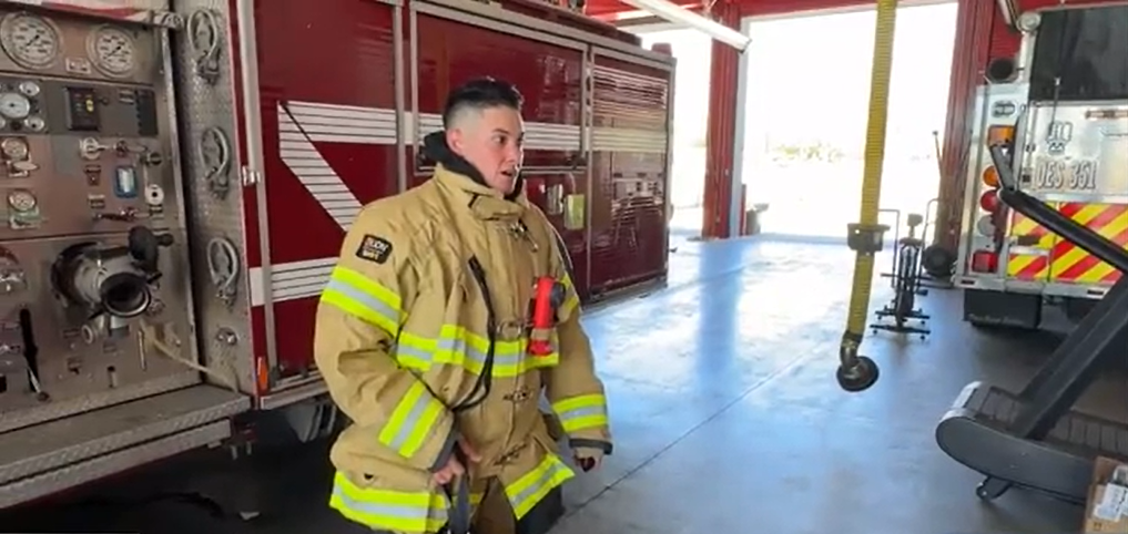 Breaking Barriers: Cathedral City Welcomes First Female Firefighter in Decades