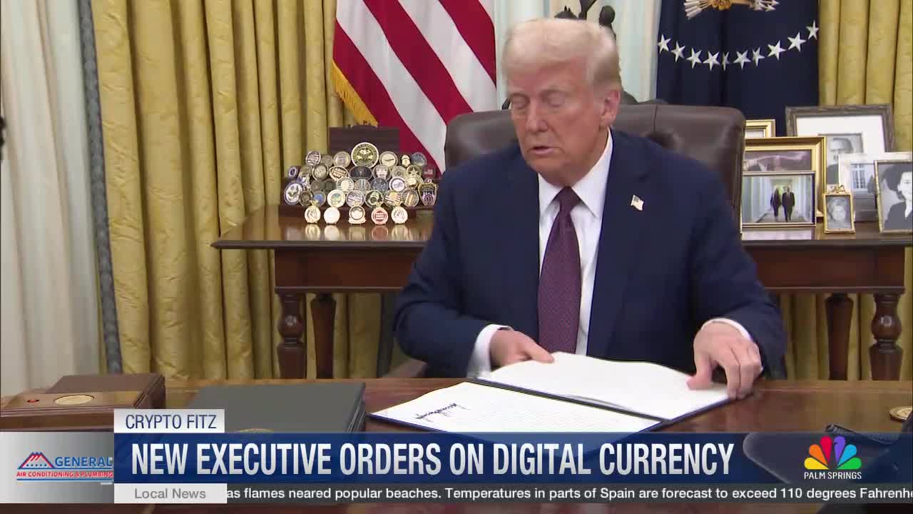 President Trump Signs Landmark Executive Orders Expanding Crypto Access in  Retirement Accounts, Banking