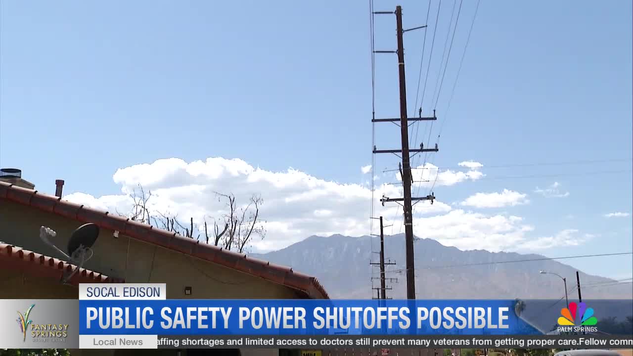 Southern California Edison Warns of Potential Public Safety Power Shutoffs