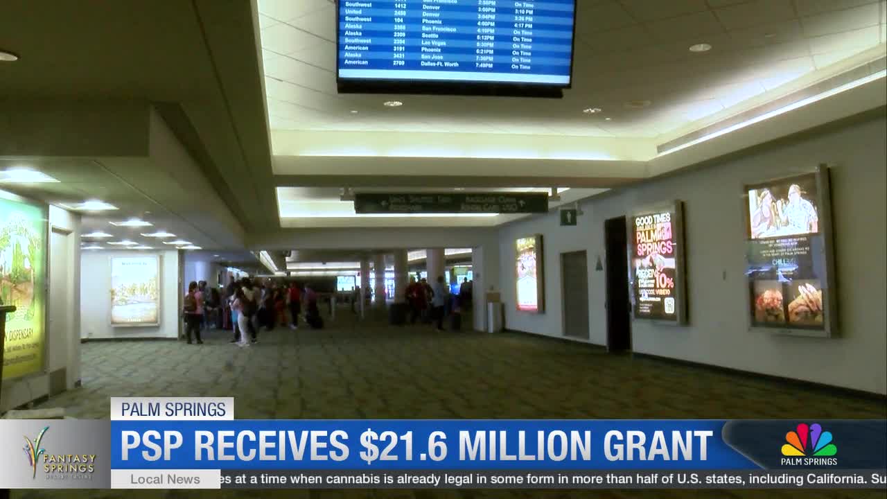 Palm Springs International Airport Secures $21.6 Million Grant