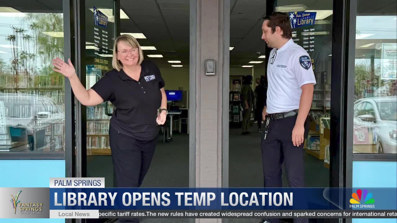 Palm Springs Public Library Opens Temporary Location at Rimrock Plaza