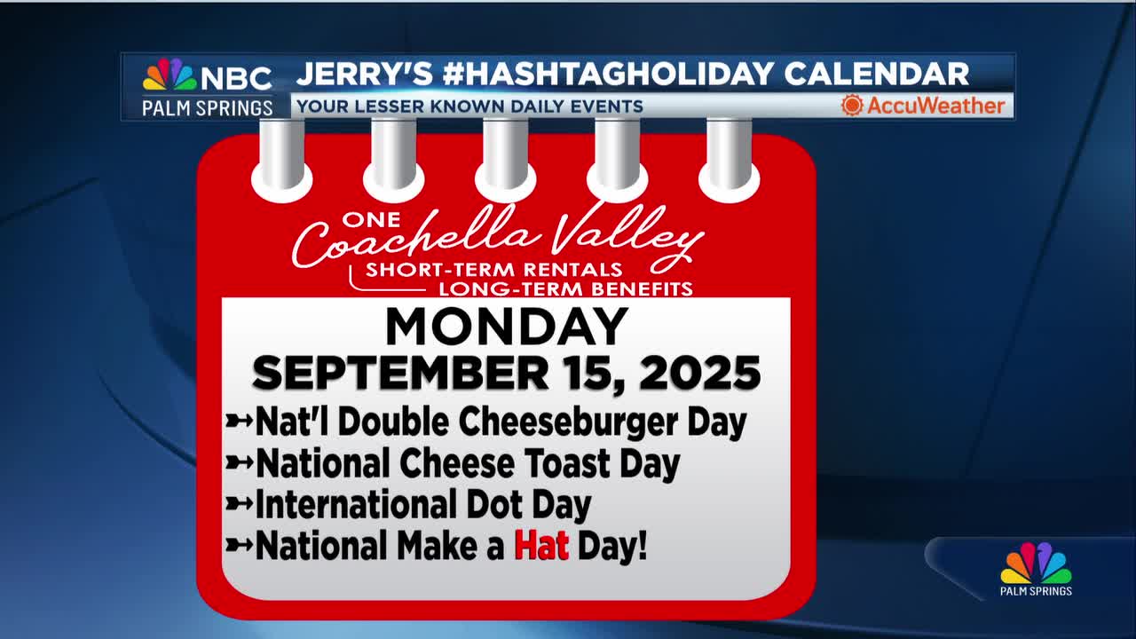 Hashtag Holiday Calendar: Double Cheeseburgers, Dot Day, and a Hat ...
