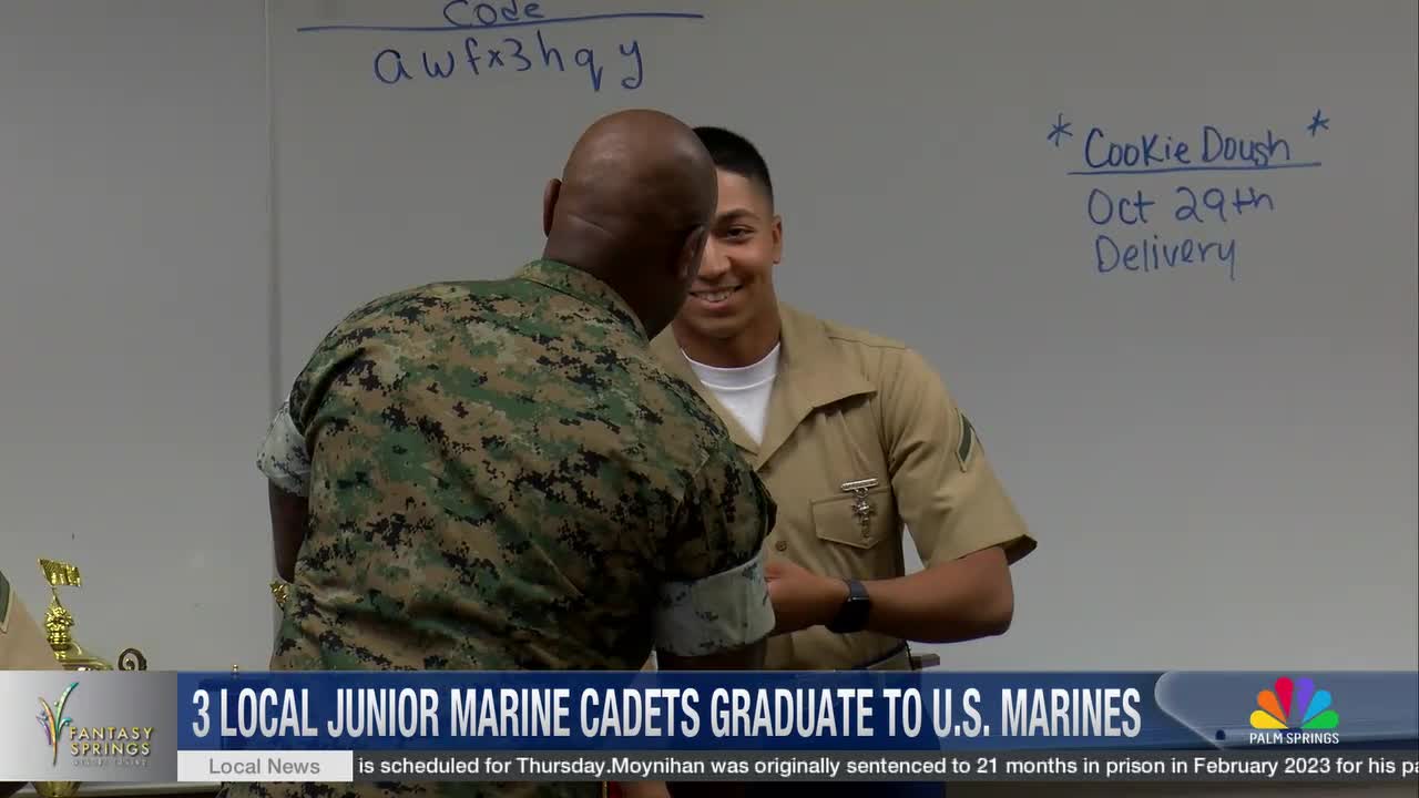 Desert Hot Springs High School Graduates Complete Marine Corps Boot Camp Together