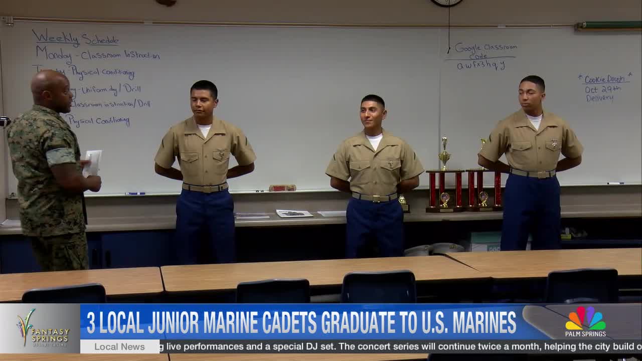 Three Desert Hot Springs High School Graduates Complete Marine Corps Boot Camp