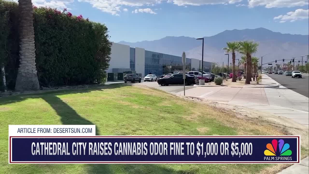 Cathedral City Cracks Down on Cannabis Odor Complaints