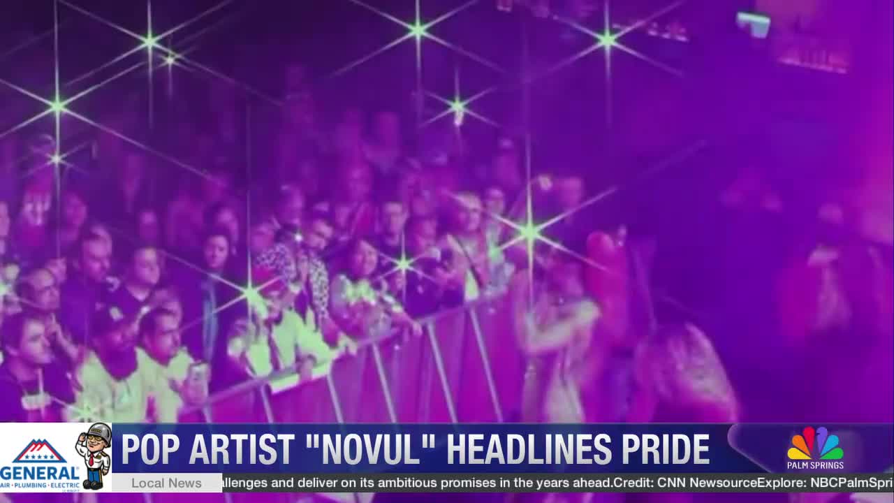 Novul headlines Palm Springs Pride 
