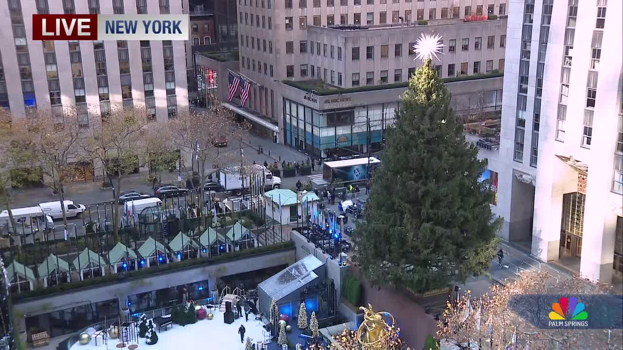 NBC Brings Holiday Cheer with Rockefeller Center Tree Lighting and ...