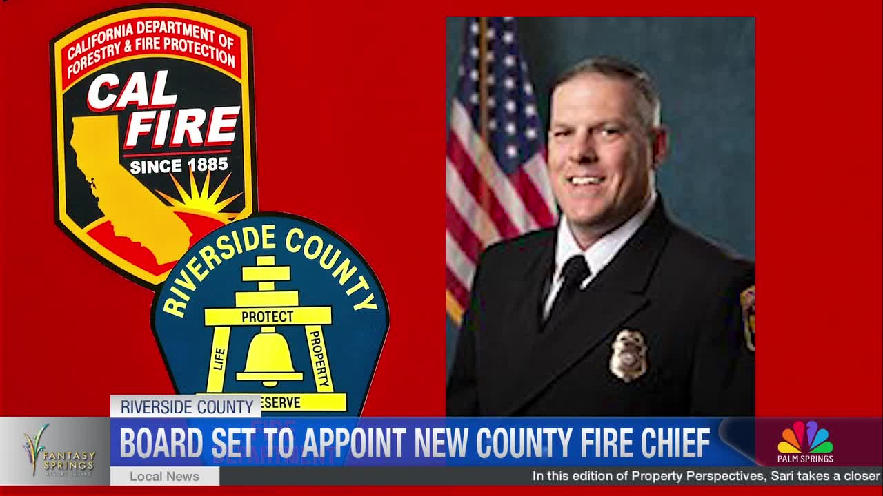 Riverside County Names Robert Fish as New Fire Chief