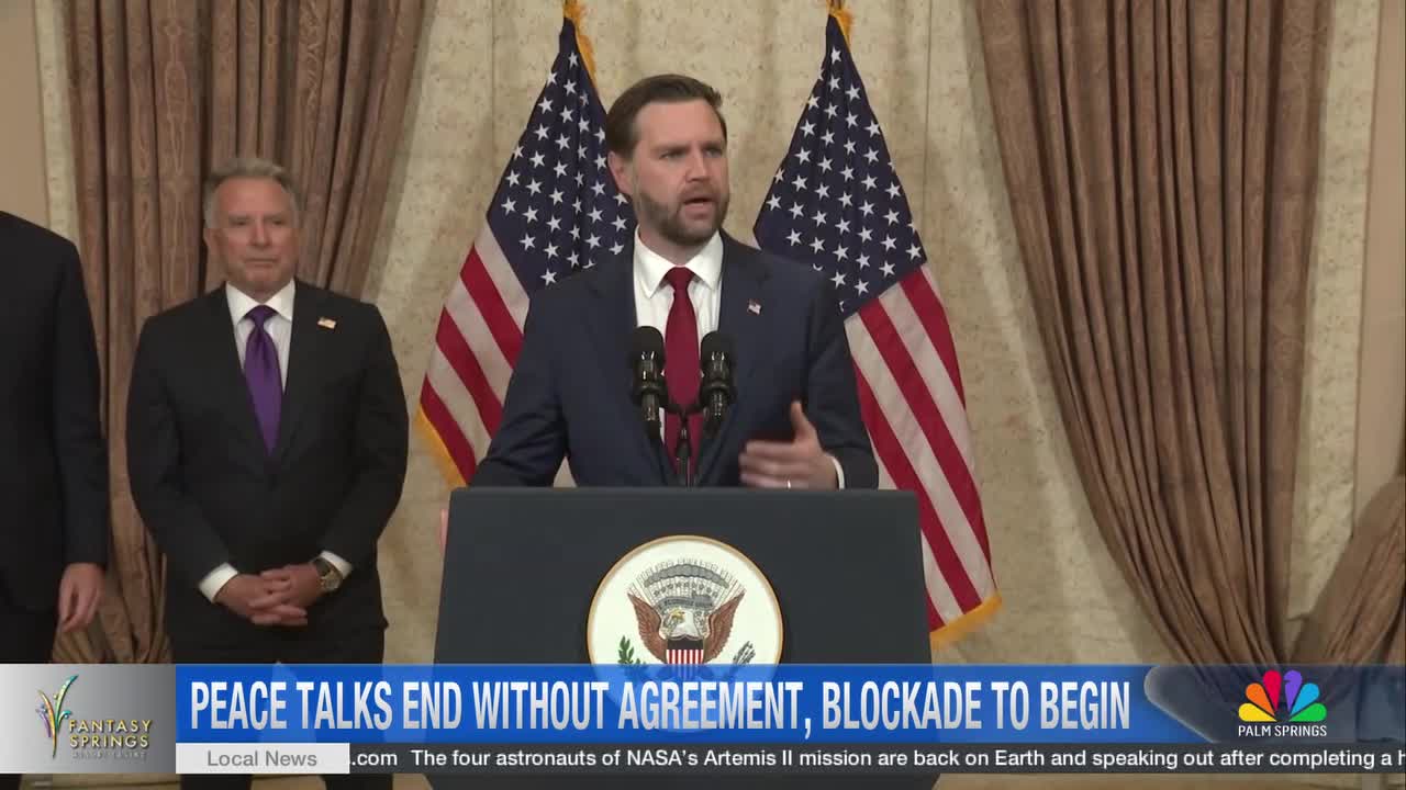 Trump Orders Naval Blockade on Iranian Oil After Peace Talks Collapse