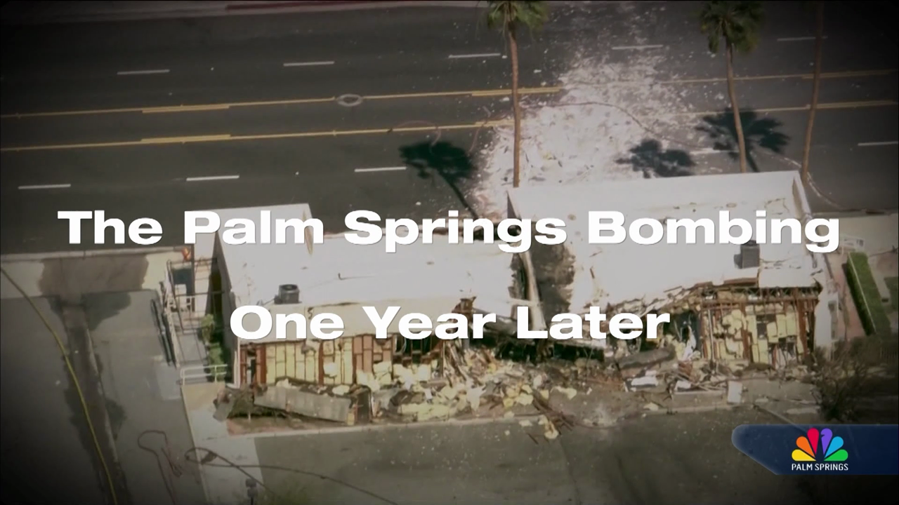 One Year Later: First Responders Recall Palm Springs Bombing
