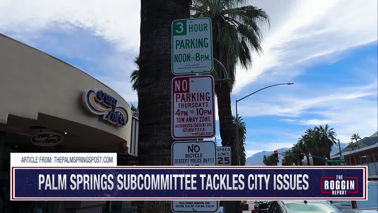 Palm Springs Leaders Debate CV Link Gaps and Downtown Pedestrian Future ...