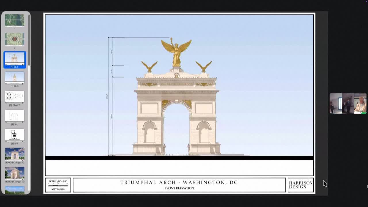 U.S. Commission of Fine Arts Approves Revised Design for Trump's Proposed Triumphal Arch
