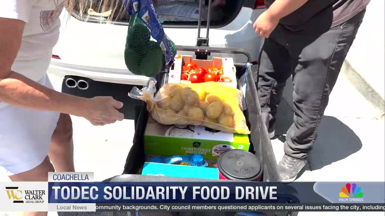 TODEC Legal Center Hosts Food and Essential Items Drive to Support Coachella Valley Immigrant Families