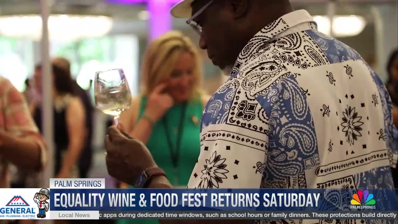 Palm Springs Equality Wine and Food Fest Returns for Fourth Year This Weekend
