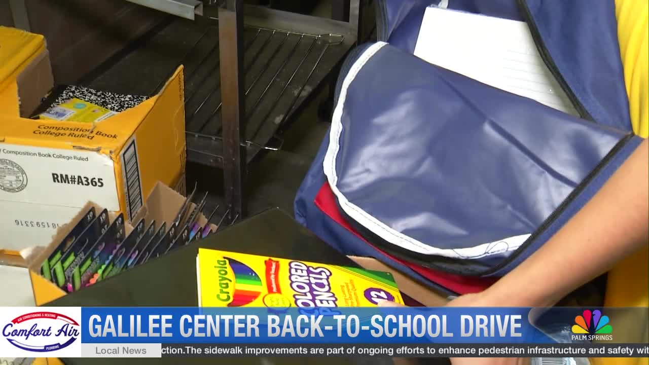 Galilee Center's Back-to-School Supply Drive Aims to Reach Over 800 East Valley Kids