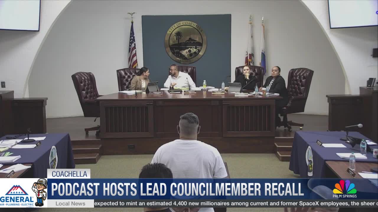 Recall Effort Launched Against Two Coachella City Council Members, Raising Questions About Organizers
