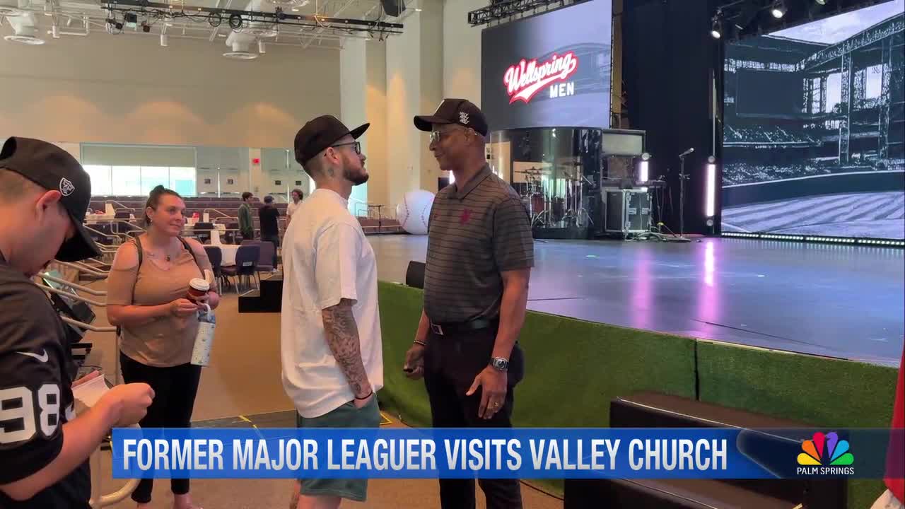 Major League Baseball Legend Darryl Strawberry Delivers Message of Faith and Redemption at Indian Wells Father's Day Services