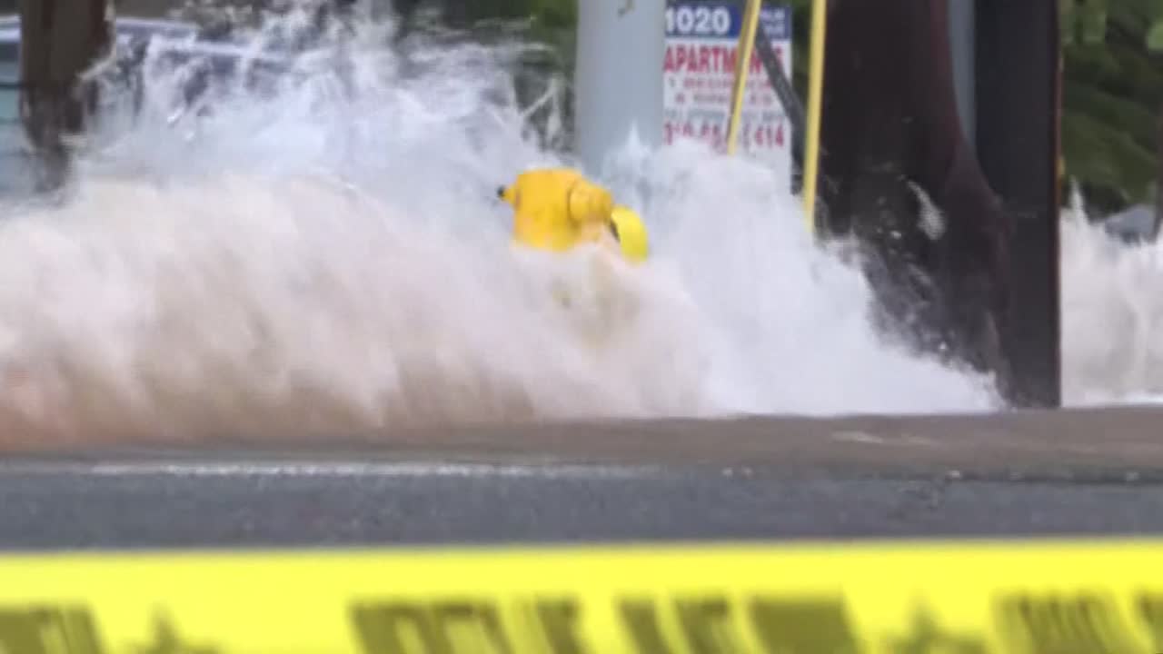 West Hollywood water main break causes widespread flooding, road closures