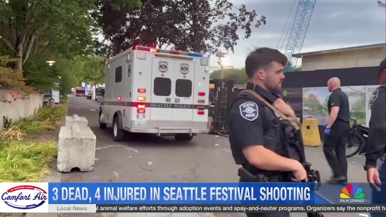 3 Killed, 4 Injured in Seattle Food Festival Shooting Near Space Needle
