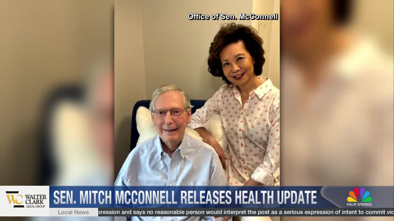 Sen. Mitch McConnell Continues Rehabilitation, Remains Away From Capitol