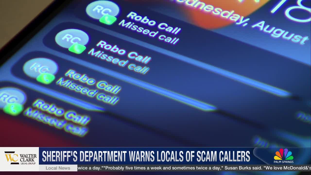 Palm Desert Sheriff's Station Warns of Government Impersonation Scams