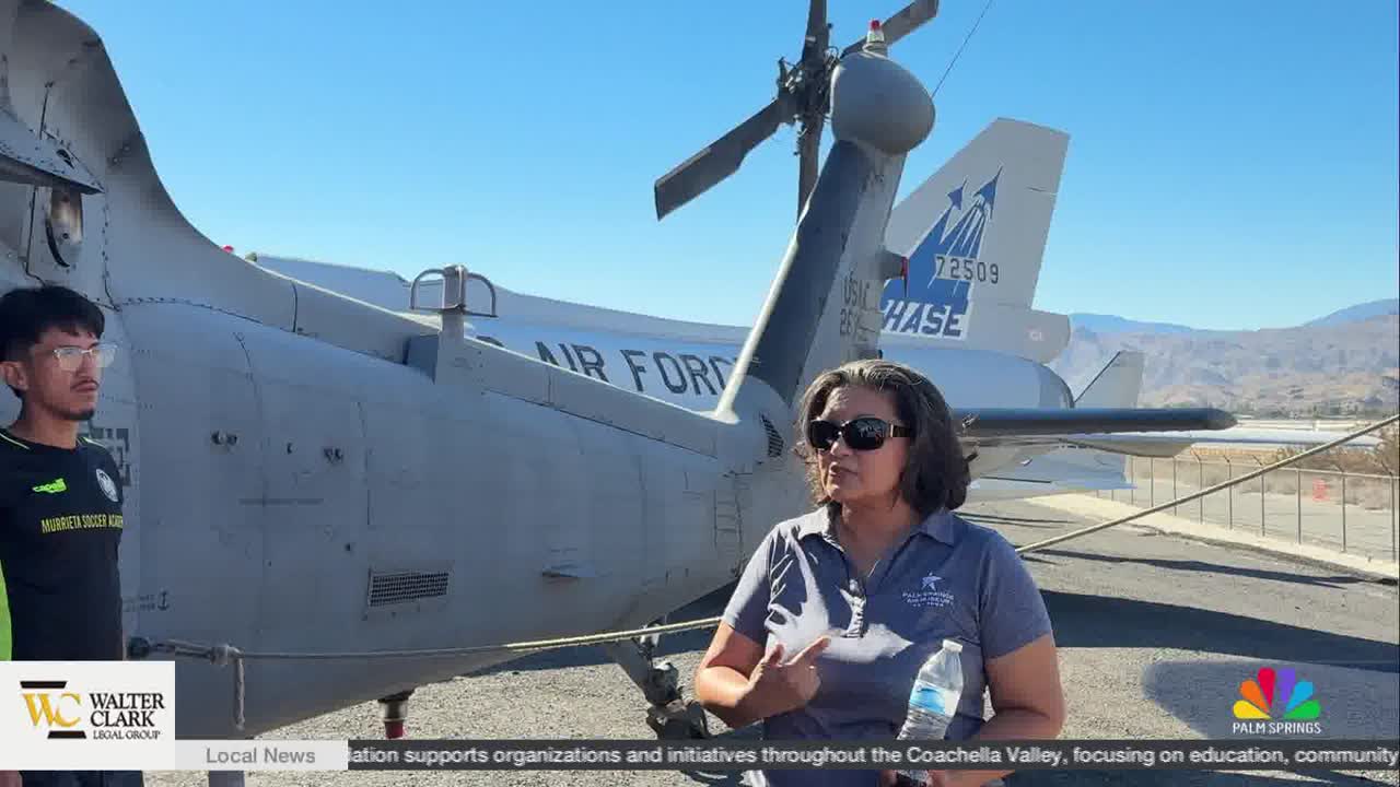 Palm Springs Unified Launches Aviation Education Program at Air Museum