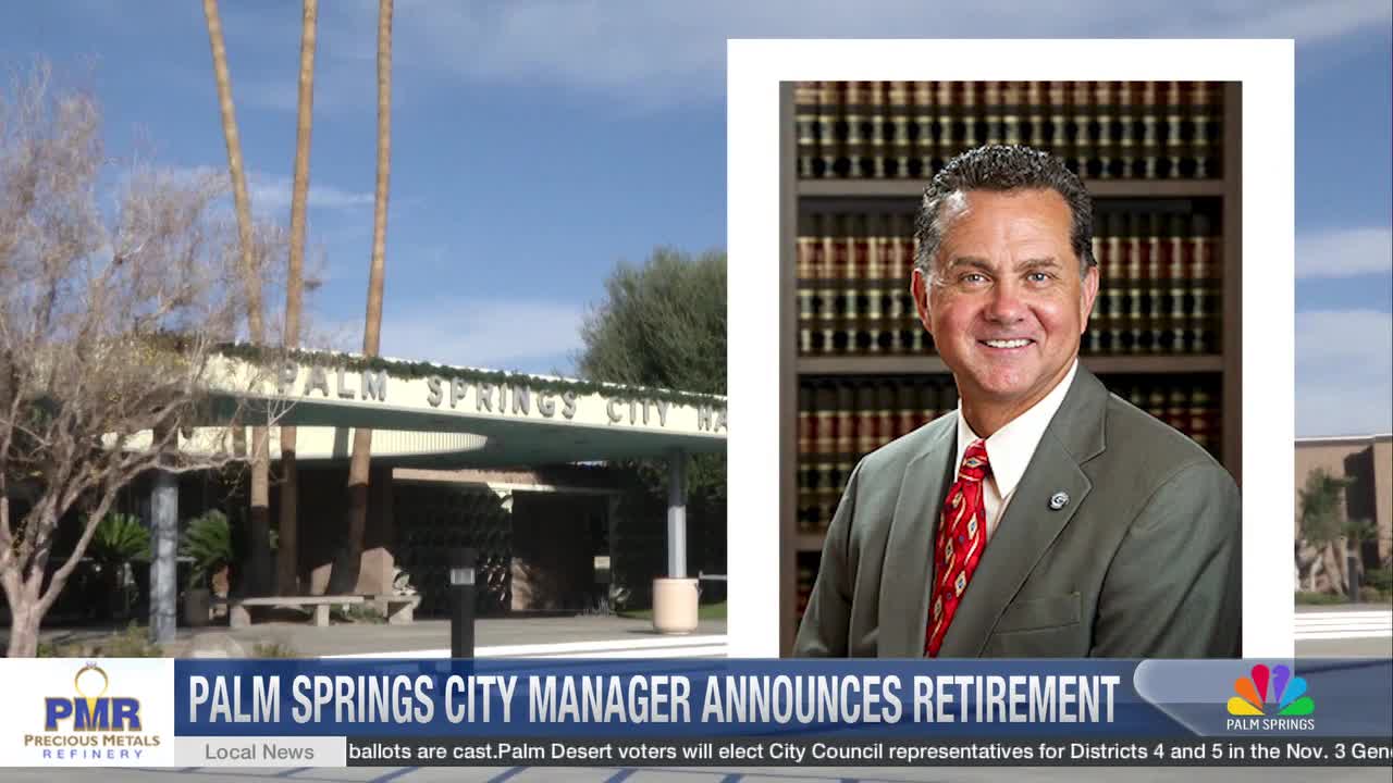 Palm Springs City Manager Scott Stiles Announces Retirement After 43 Years