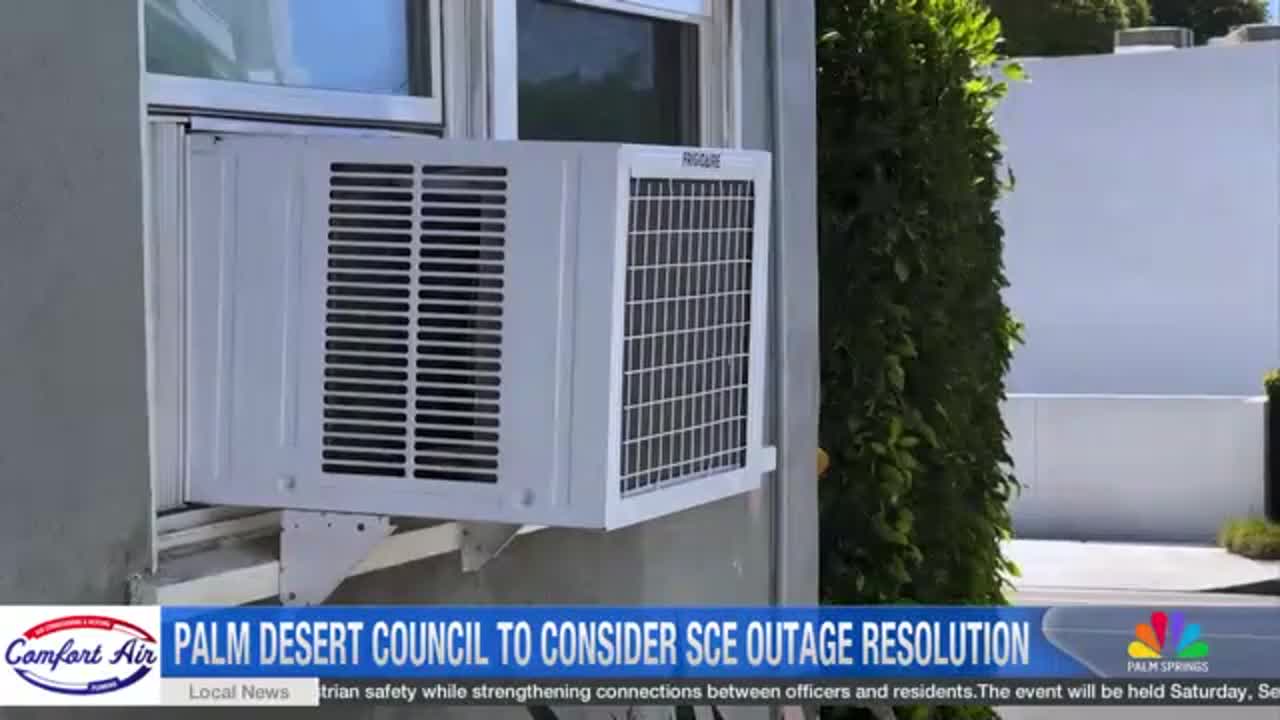 Palm Desert Council to Consider SCE Outage Resolution