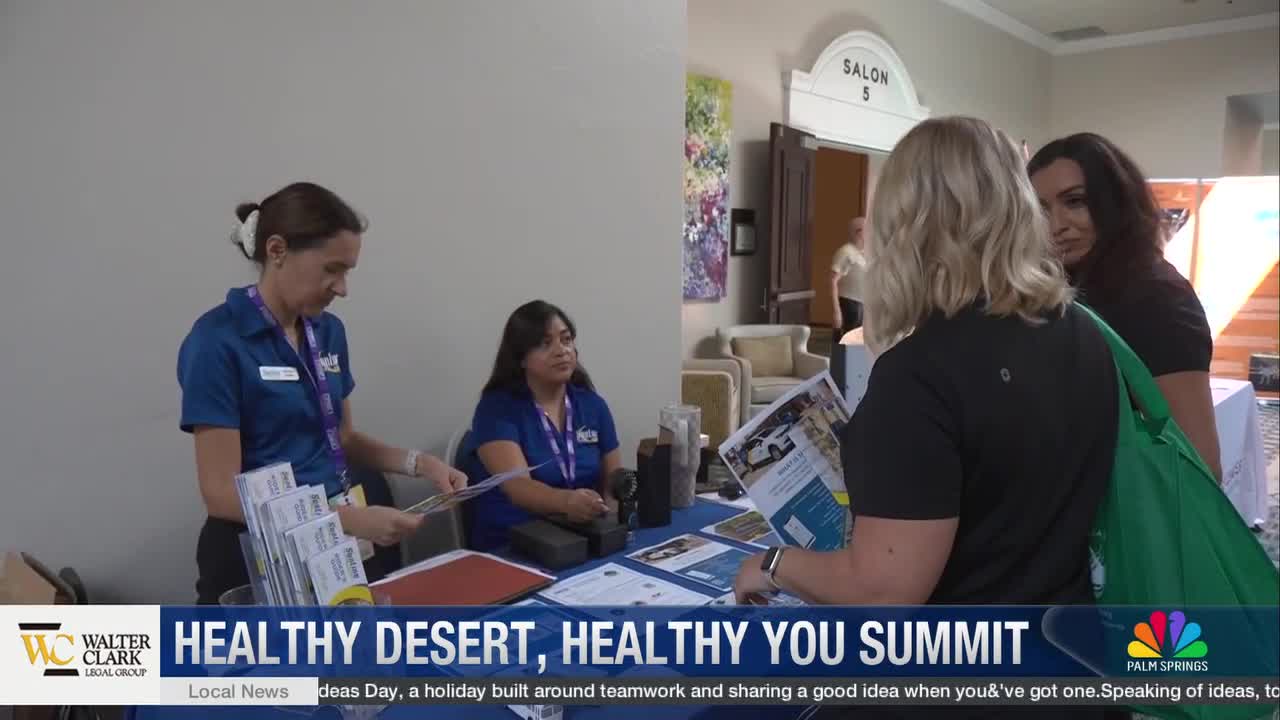 'Healthy Desert, Healthy You' Summit Focuses on Coachella Valley Health