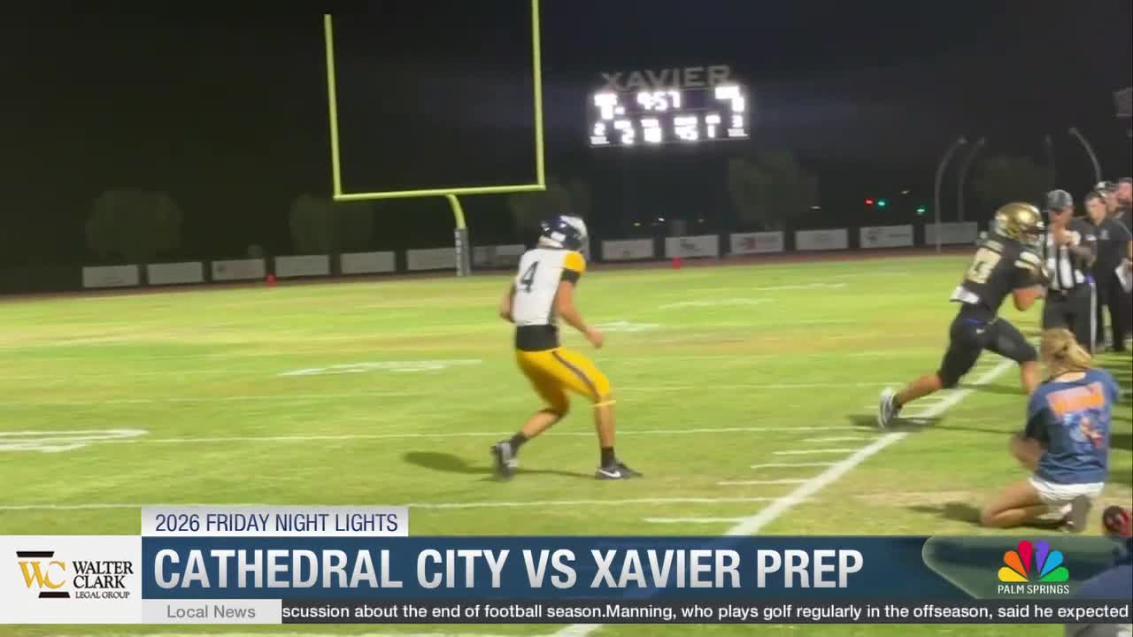 Cathedral City, Xavier Prep Meet in Week 4 Friday Night Lights Matchup