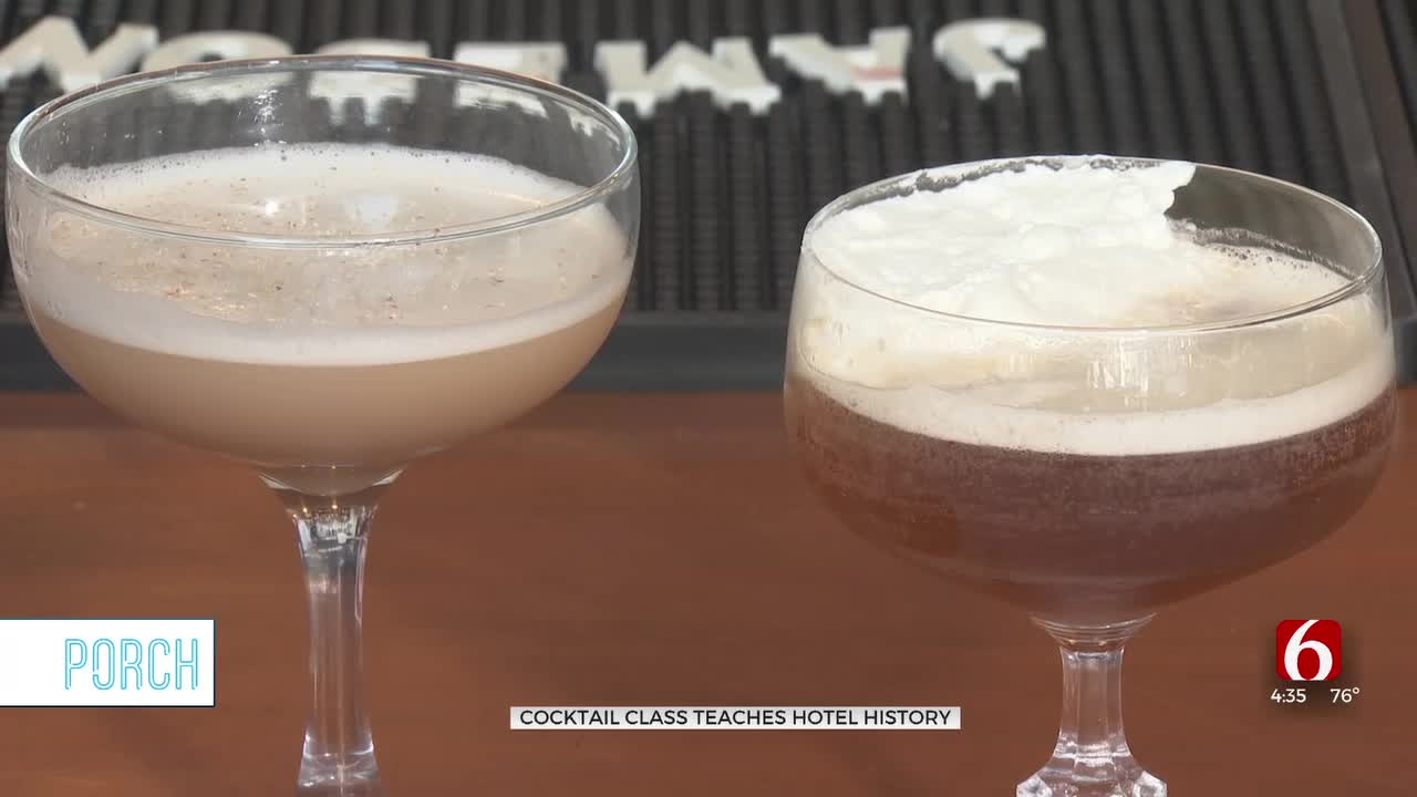 Nonprofit Teams Up With Tulsa Restaurant, Offers Cocktail Classes To Teach Hotel History