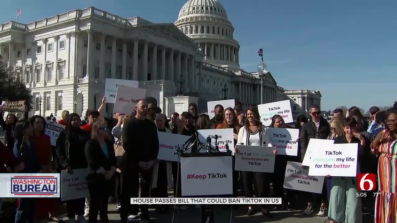 House Passes Bill That Could Ban TikTok In United States