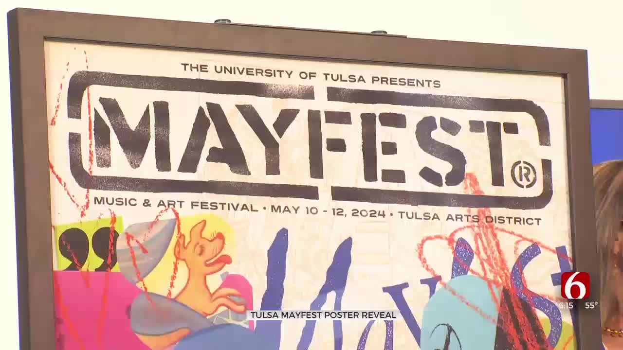 Custom Poster For 2024 Mayfest In Tulsa Unveiled